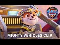 PAW Patrol: The Mighty Movie | Mighty Vehicles Clip (2023 Movie)