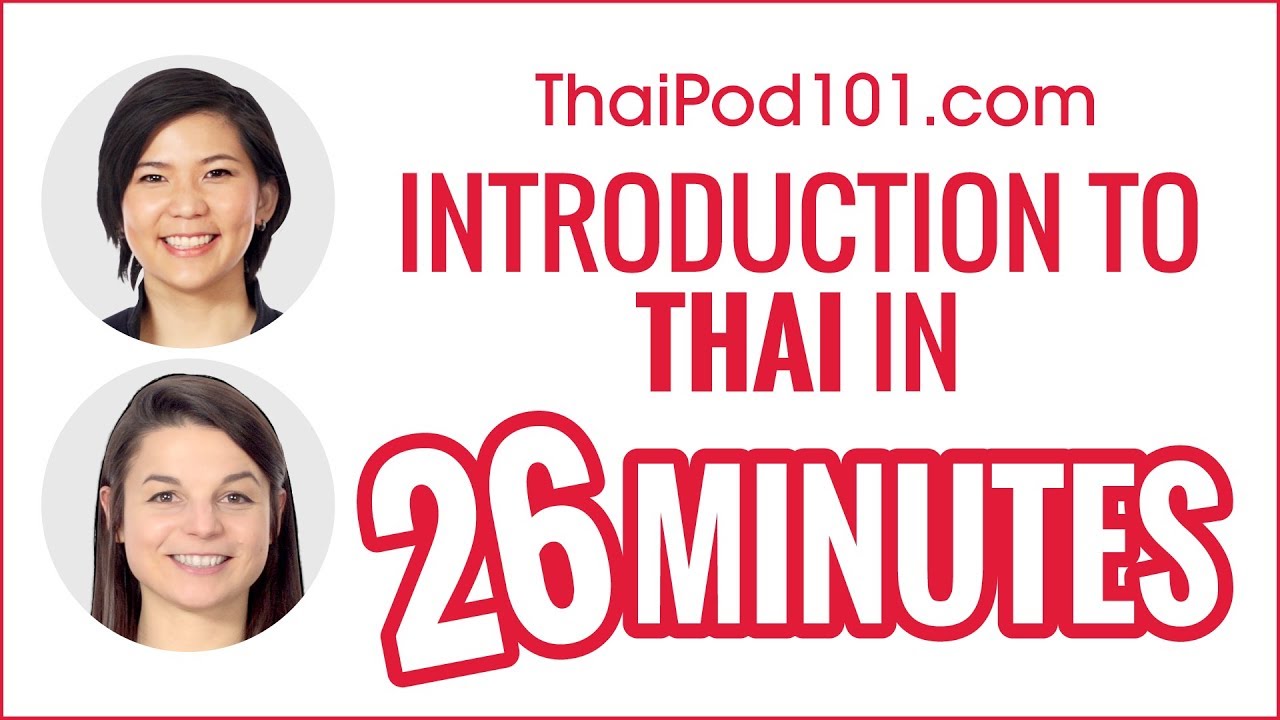 ⁣Complete Introduction to Thai in 26 Minutes