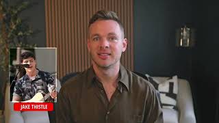 Jake Thistle -- Clark Beckham American Idol reaction clip (Sleep On Me)