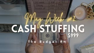 Cash Stuffing My Sinking Funds & Savings Challenges | May Week #2| #cashstuffing