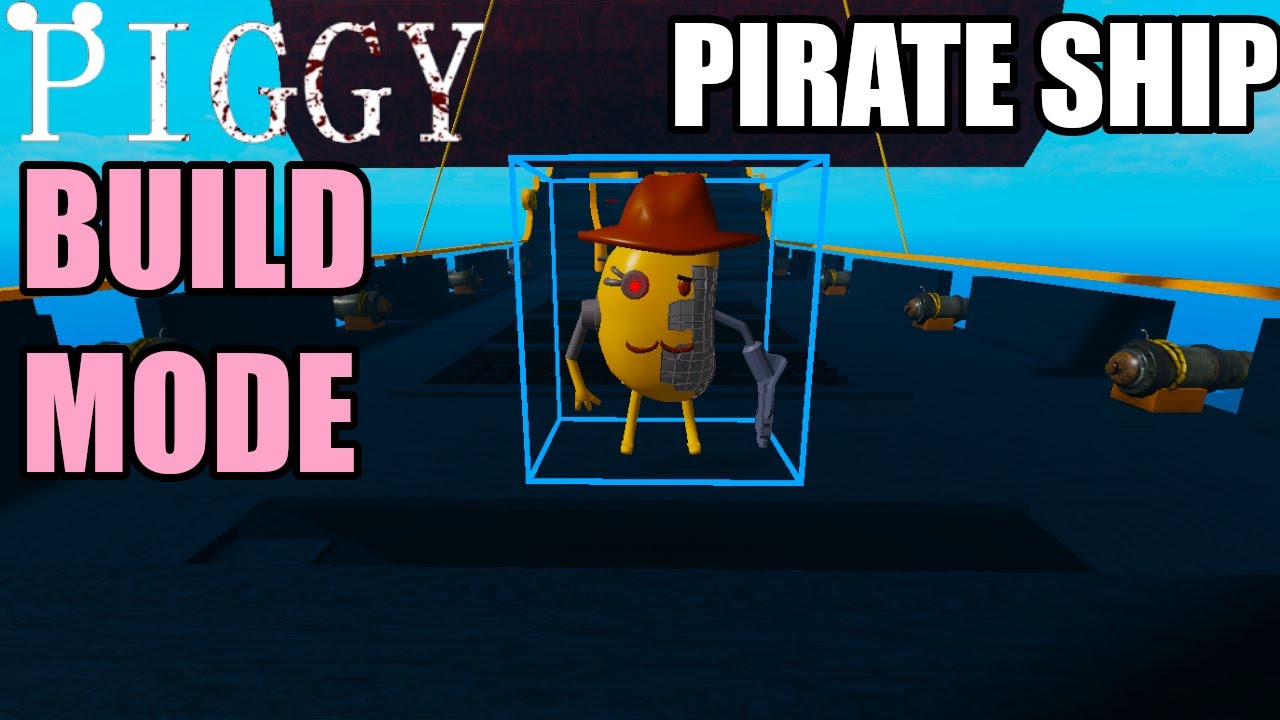 ROBLOX PIGGY PIRATE SHIP MAP! (Piggy Build Mode) 