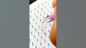 Doodling Saved My Mindset — Here’s How 🧠 #ocd #relax #satisfying #handwriting #doodling #calligraphy