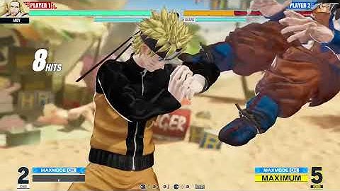 Uzumaki Naruto Mod + Combos KOF XV