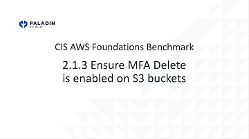 Ensure MFA Delete is enabled on S3 buckets