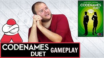 Codenames: Duet Playthrough -- A Word Game of Deduction and Spies