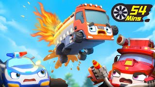 Tanker Truck is Leaking Oil | 🚒🚓Rescue Team | Kids Songs | Kids Cartoon | BabyBus - Cars World