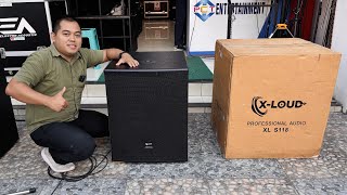 Subwoofer Aktif 18inc KELAS D 1200W X-Loud XL S118