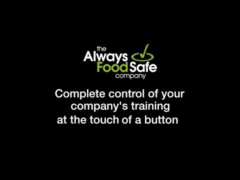 Online Management System from Always Food Safe