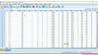 COMPLEX SAMPLE ANALYSIS: DATA SDKI 2017
