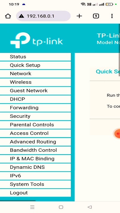 How to Change Tp link Wifi Router Password - YouTube