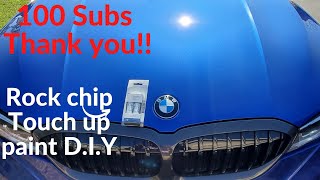 BMW G20 Rock chip touch up paint D.I.Y... 100 subs Thank you!