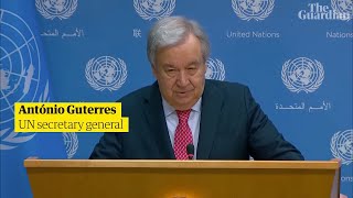 UNITED NATIONS: ERA OF GLOBAL BOILING / Climate Crisis