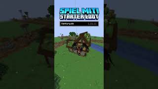 Ich baue diesem Spieler ein Haus mit eigenem See 😭🔥 #citybuild #minecraft #shorts