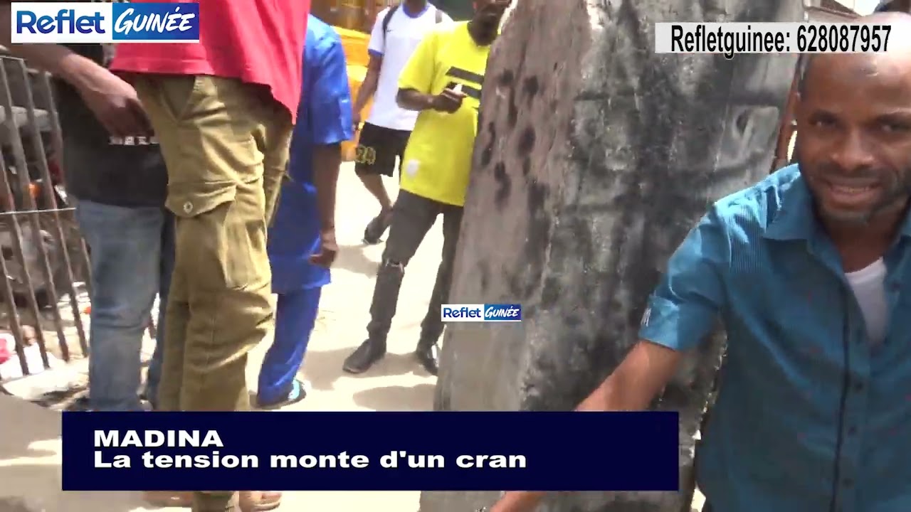 Marché Madina: la tension monte d'un cran