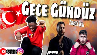 Murda - Gece Gündüz Ft Mero Best Turkish Drill Prod Spanker Reaction