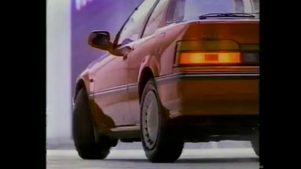 1987 HONDA PRELUDE Ad - YouTube