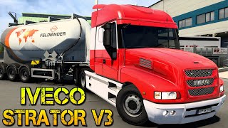 Iveco Strator Shoofer V3 Truck Mod Review Ets 2 Gameplay 4K