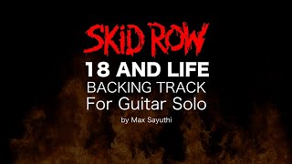 18 AND LIFE GUITAR BACKING TRACK