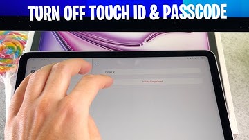 How to Remove Fingerprint and Passcode on the iPad Air M1 M2 M3