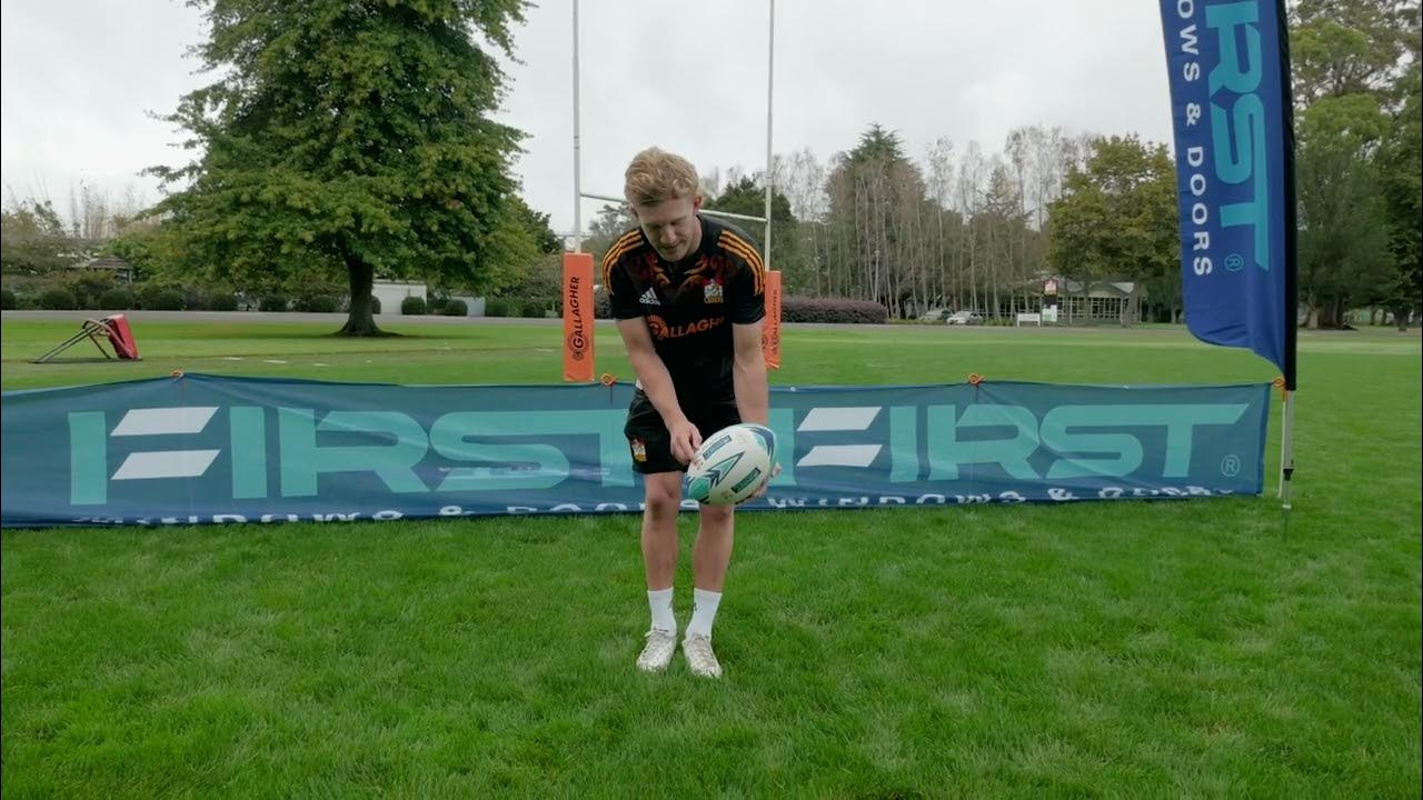 Ultimate Rugby Training Experience Damian Mckenzie explains Punt exercises YouTube