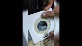 How To Replace A Canister Vacuum Cleaner Dust Bag Eureka Forbes Quick Clean Dx