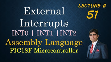 External Interrupts In PIC18F Microcontroller || INT0 || INT1 || INT2