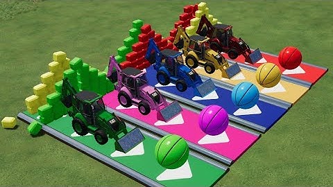 COLOURS OF JCB GRASS TRANSPORT IN FS22!!