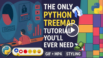 The Only Python Treemap Tutorial You’ll Ever Need (GIF + MP4 + Styling) | #pyforpython #treemap