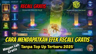 How to Get a Free Recall Effect || The Oriental Fighter Mobile Legends Bang Bang screenshot 4