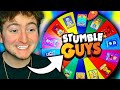 100 SPINS on REAL LIFE Stumble Guys WHEEL!