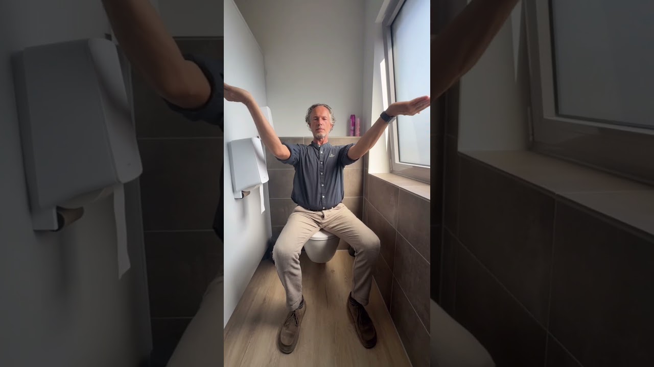 Klo 🧻 Gymmastik für Büro und überall 🚽