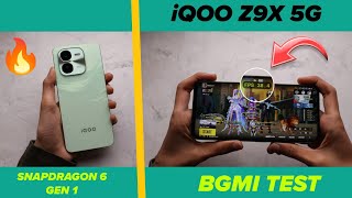 iQOO Z9x Bgmi Test With Fps Meter - Heating, Fps Drop & Battery Test ⚡