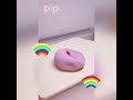pip コマ撮り　いちご大福🍓
