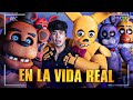 Los animatronics de fnaf en la vida real 