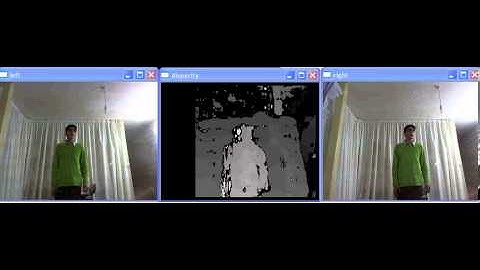 Stereo Vision using OpenCV library