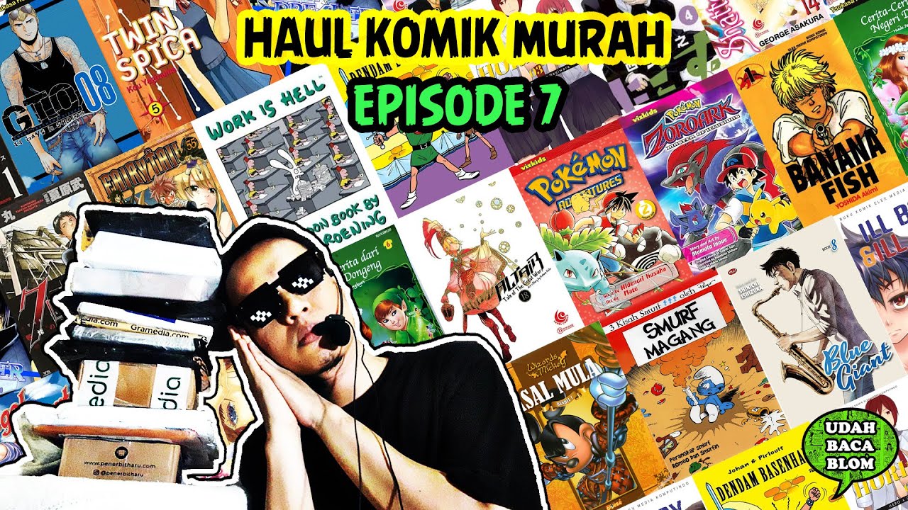 Haul / Unboxing Komik Murah (Episode 7)