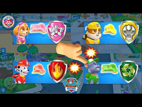 PAW Patrol Rescue World: Rubble Super Mission! Mighty Pups Rescue World on a roll Gameplay FHD