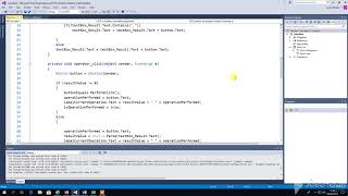 Code for Basic Calculator for Visual Studios (Code in Description!) screenshot 3