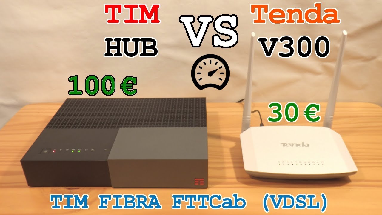MODEM ROUTER TIM HUB FIBRAADSL ADSL2+VDSL EVDSL FINO A 1000 MEGA ULTIMO MOD.2020 