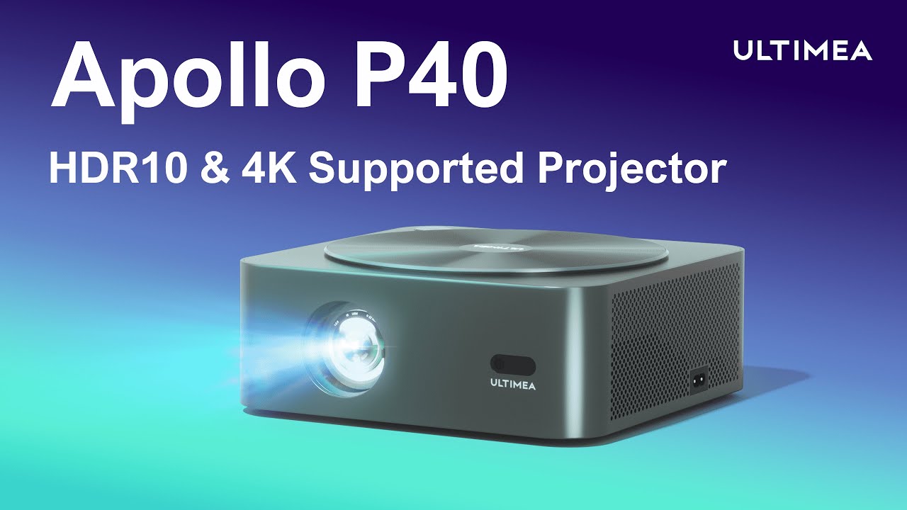 Ultimea Apollo P40 1080p Projector | Bring the Cinema Home - YouTube