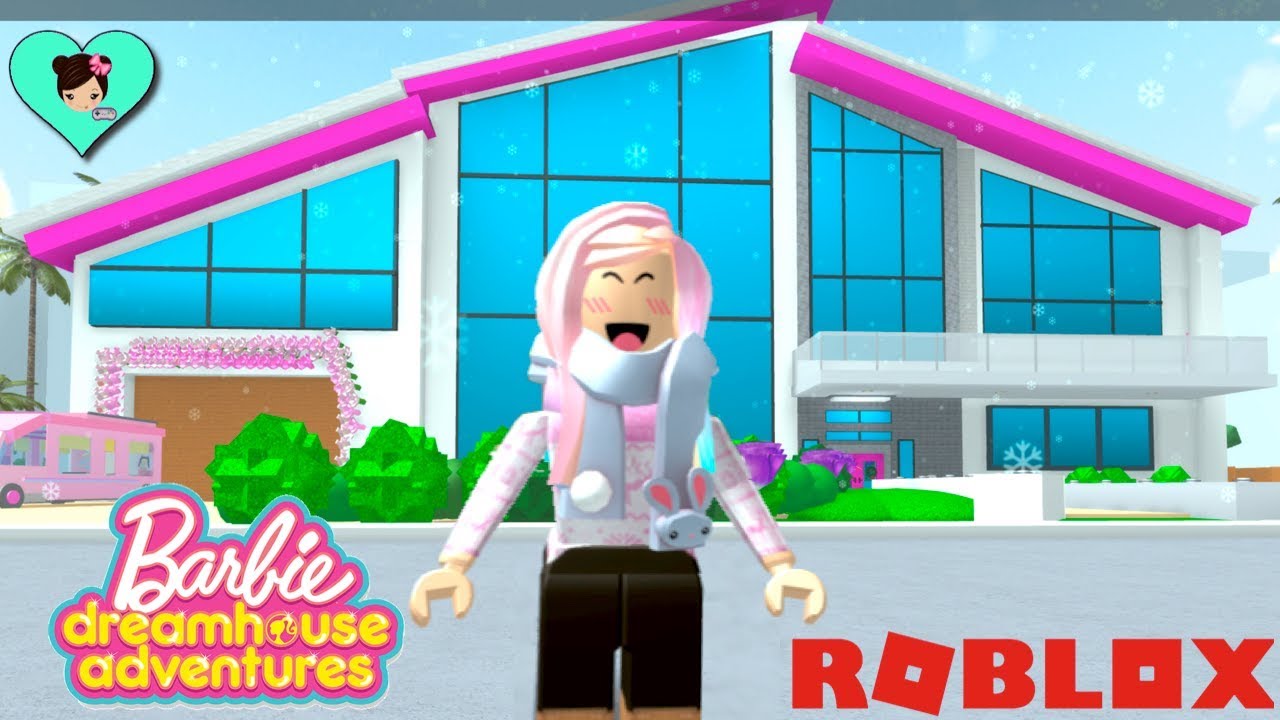 Admisión Casa de la carretera declaración Me Mudo a La Casa de Barbie Dreamhouse Adventures en Roblox! - Titi Juegos  - YouTube