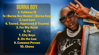 Burna Boy-Year's music phenomenon roundup-Premier Tunes Lineup-Absorbing