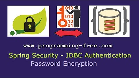 Spring Security JDBC Authentication with Password Encryption