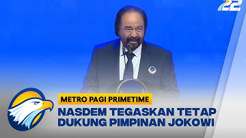 Surya Paloh Bantah Isu Keretakan Partai NasDem dan Presiden Jokowi