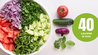 Сочный свежий салат на каждый день