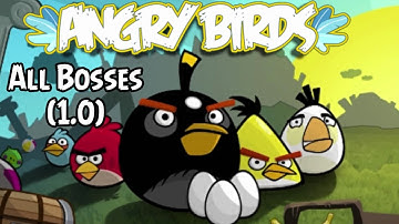 Angry Birds Classic 1.0 - All Bosses (Luta dos Bosses)