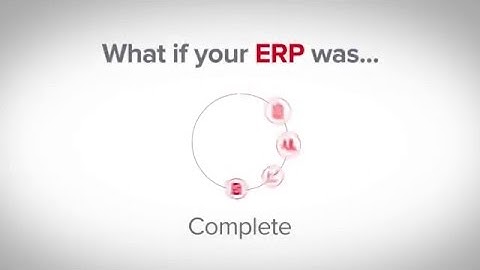 Infor Cloudsuite Business is the ERP for Small to Medium Businesses