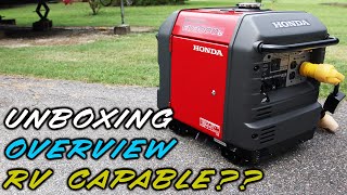 Honda EU3000is Generator Unboxing...Overview Explained and RV Capable