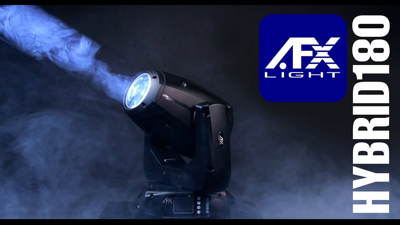 AFX HYBRID180 Hybrid Moving Head Beam Spot Wash 180W