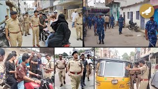 Hyderabad Polling: Police Alert in Old City